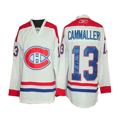 Discount and durable Montreal Canadiens 13 Mike Cammalleri White NHL Hockey Jersey